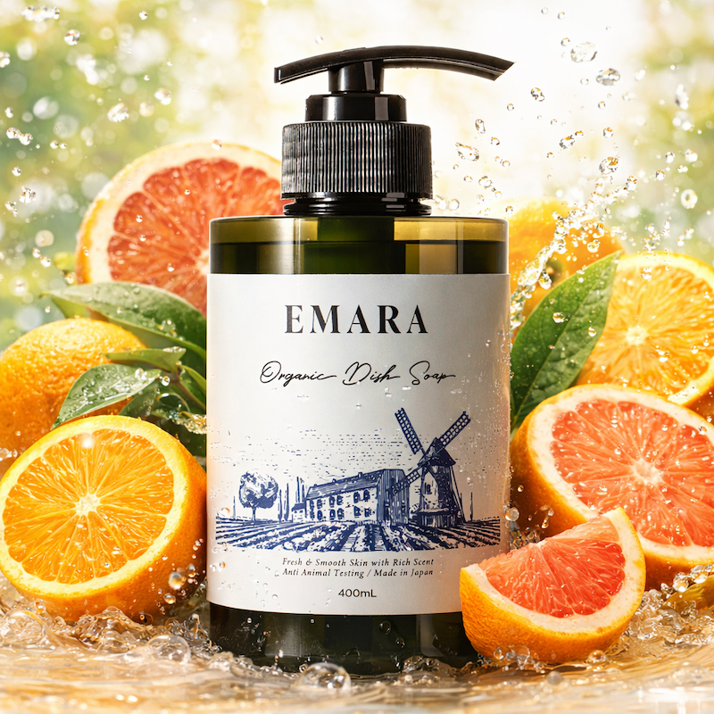 洗い物の時間を、心が整うひとときへ  ― EMARA Organic Dish Soap があるキッチン ―