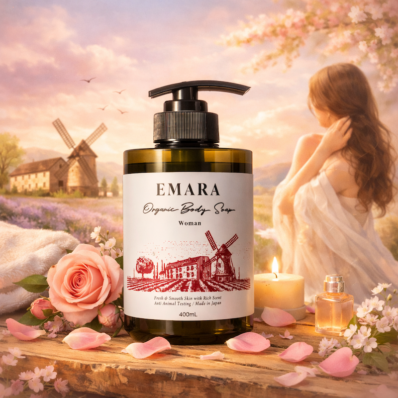 EMARA ウィメンズボディーソープが与えてくれる時間