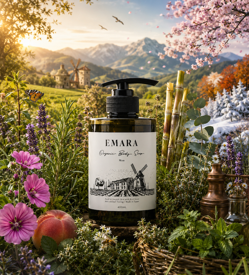 第5章（後編） EMARAメンズボディーソープに込めた植物たち